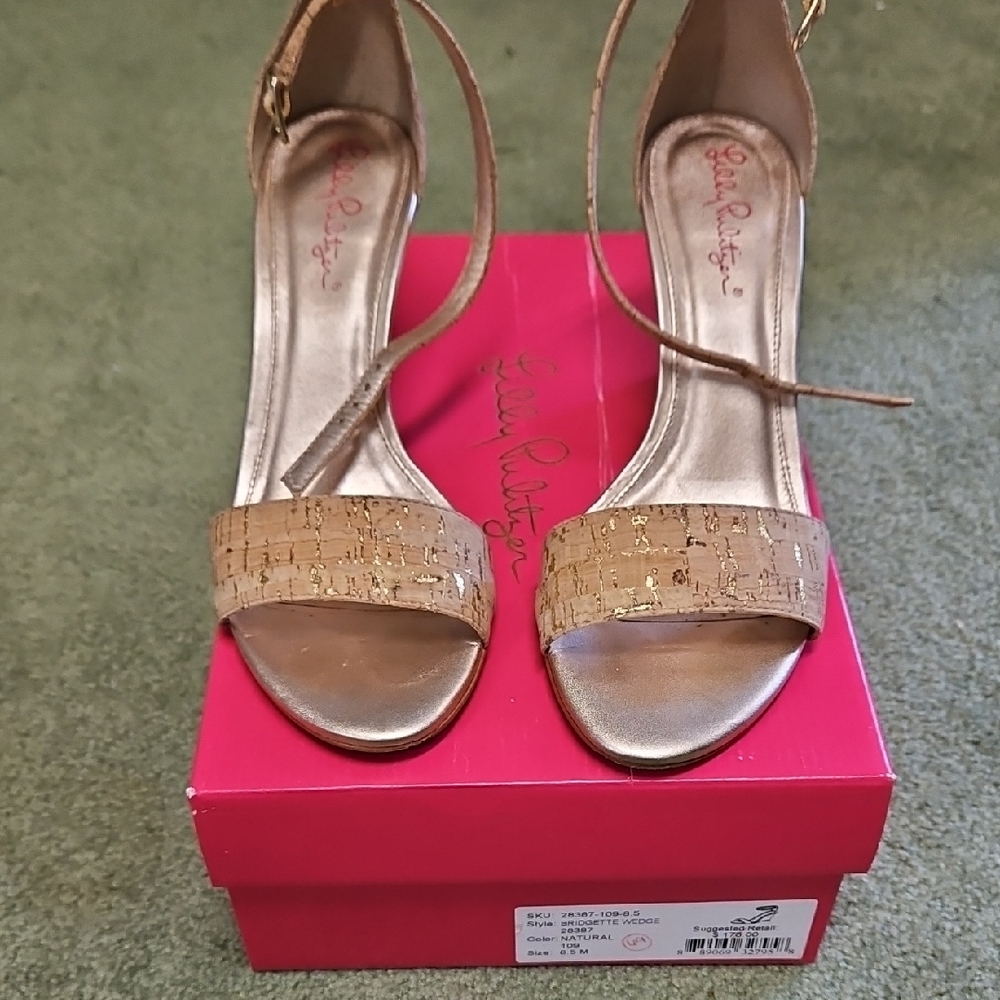 Gold Platform Sandals